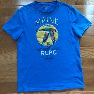 Polo Ralph Lauren Graphic “Maine” Tee Size M